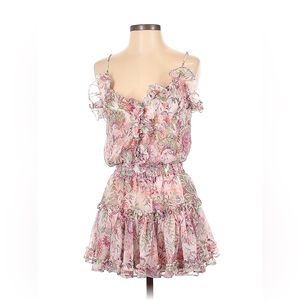 NWT MISA Rainbow Paisley Dress